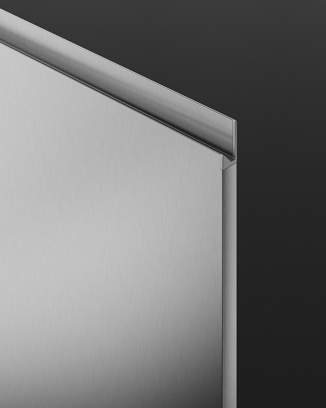 Convivium Kitchen Doors Elegant Stainless steel and PVD