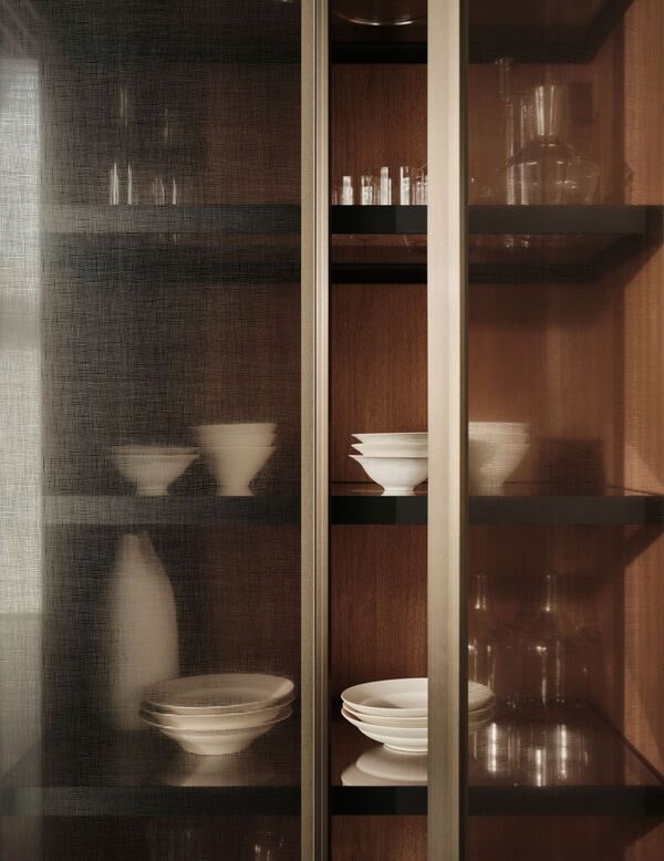 Italia door detail arclinea showroom shanghai xintiadi