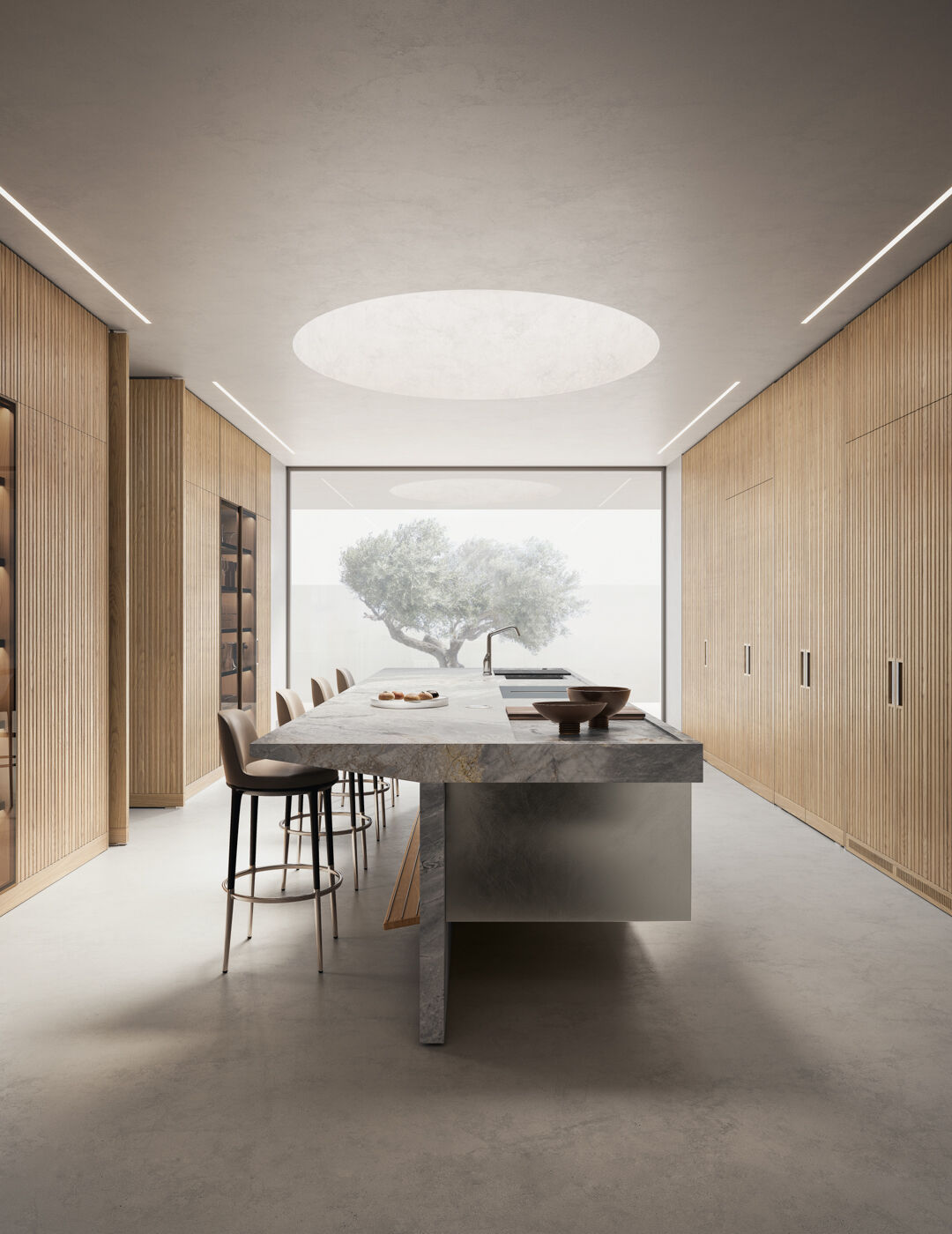 Lignum et Lapis kitchen natural oak