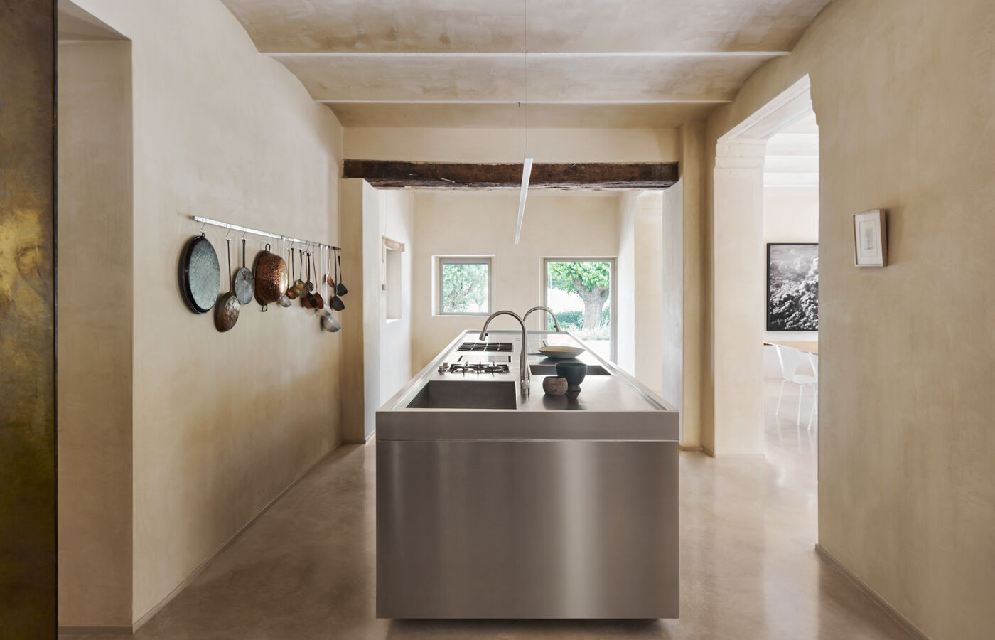Italia handle - Arclinea kitchen philosophy