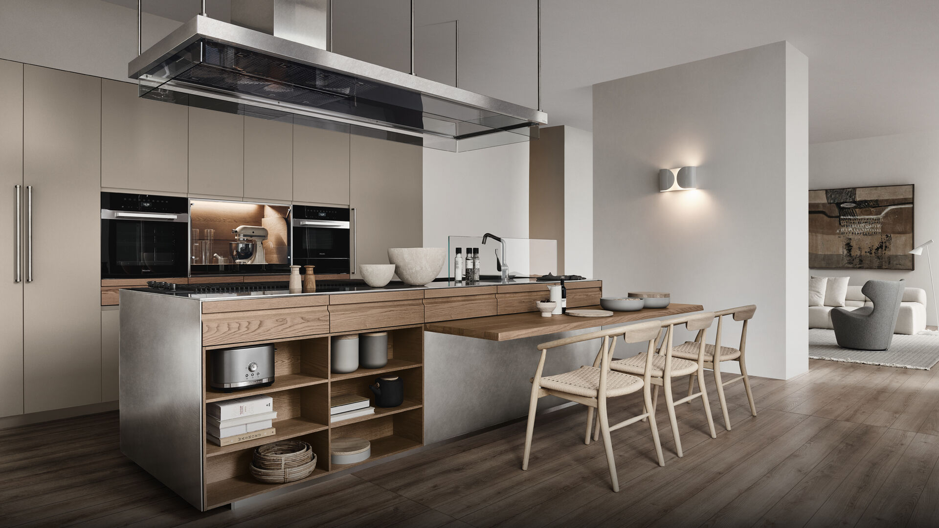 Convivium Kitchen built-in snack bar D