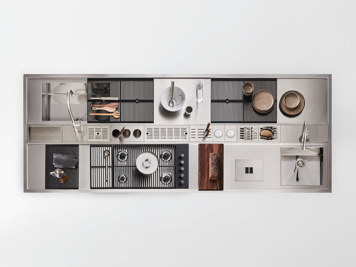 Exclusive elements worktops and tables accessorised