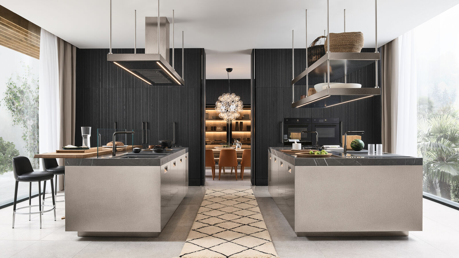 Italia Kitchen double island space