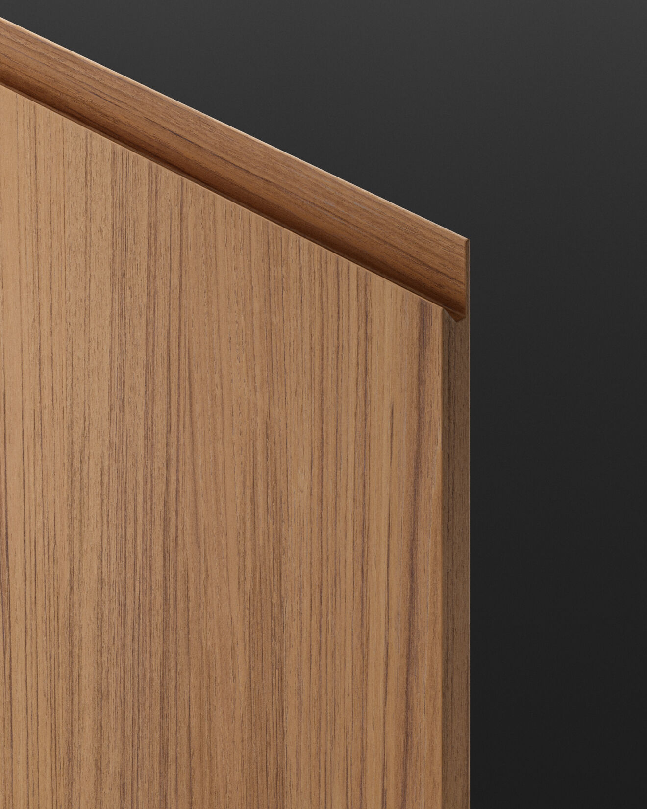 Convivium Kitchen Doors Elegant Vertical grain wood
