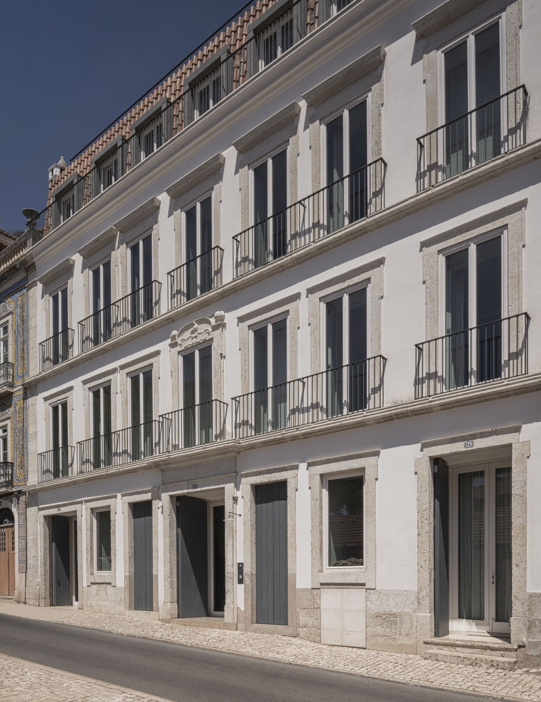 Facade of Santa Clara in Lisbon