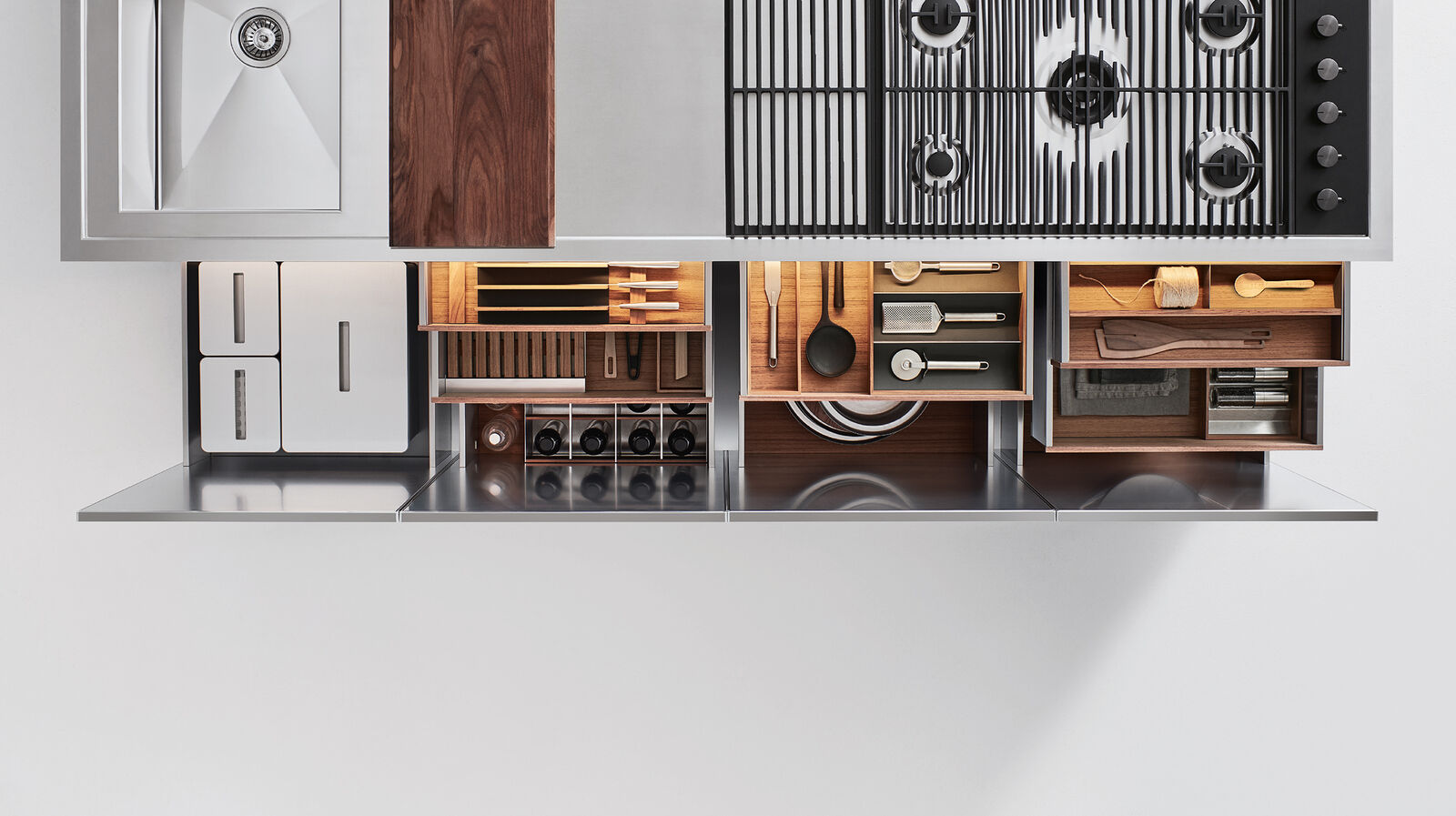 Exclusive elements internal drawer and deep drawer accessories 1