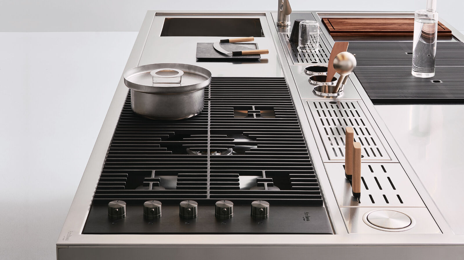 Exclusive elements worktops and tables specialty hob 1