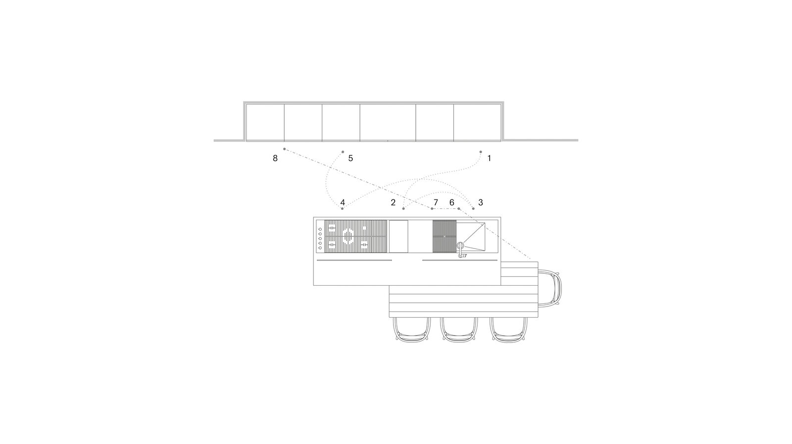 Convivium Kitchen built-in snackbar product 12