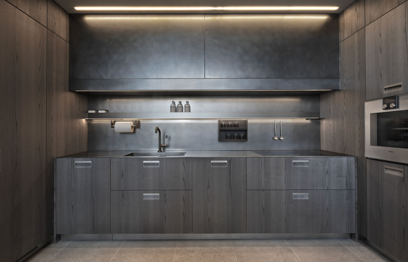 London showroom Arclinea, high end kitchens