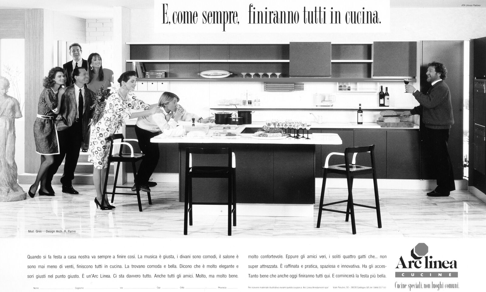 The Eighties Arclinea advertising