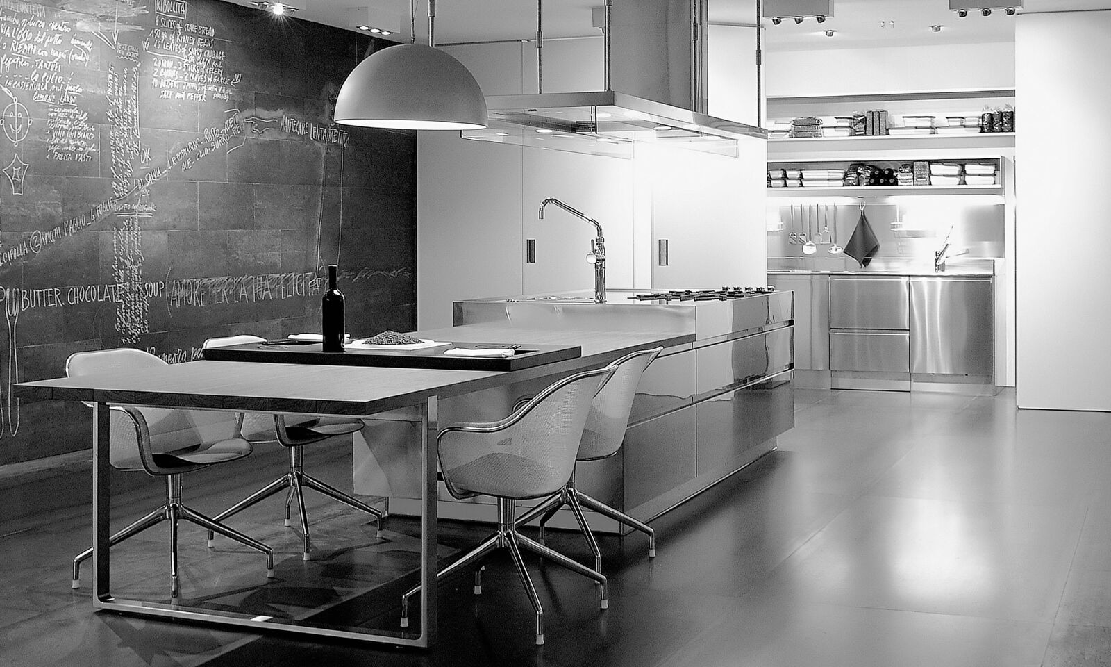 Kitchen model Convivium Arclinea history