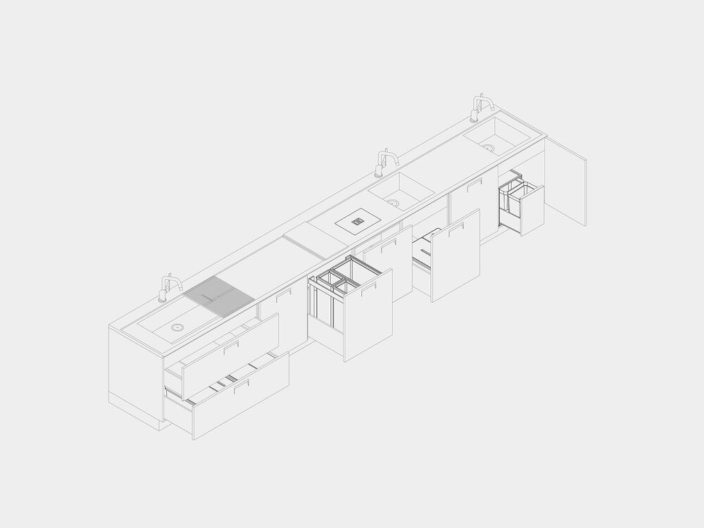 Exclusive Elements Waste sorting Arclinea