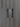 Close-up of a gray wood-grain cabinet door with a recessed vertical handle