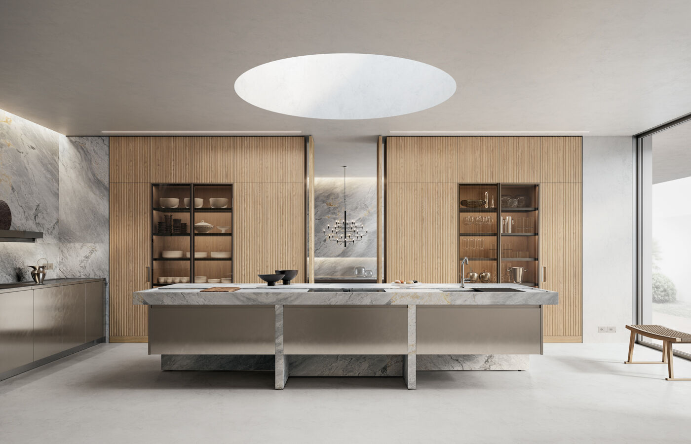 Lignum et Lapis kitchen natural oak 3