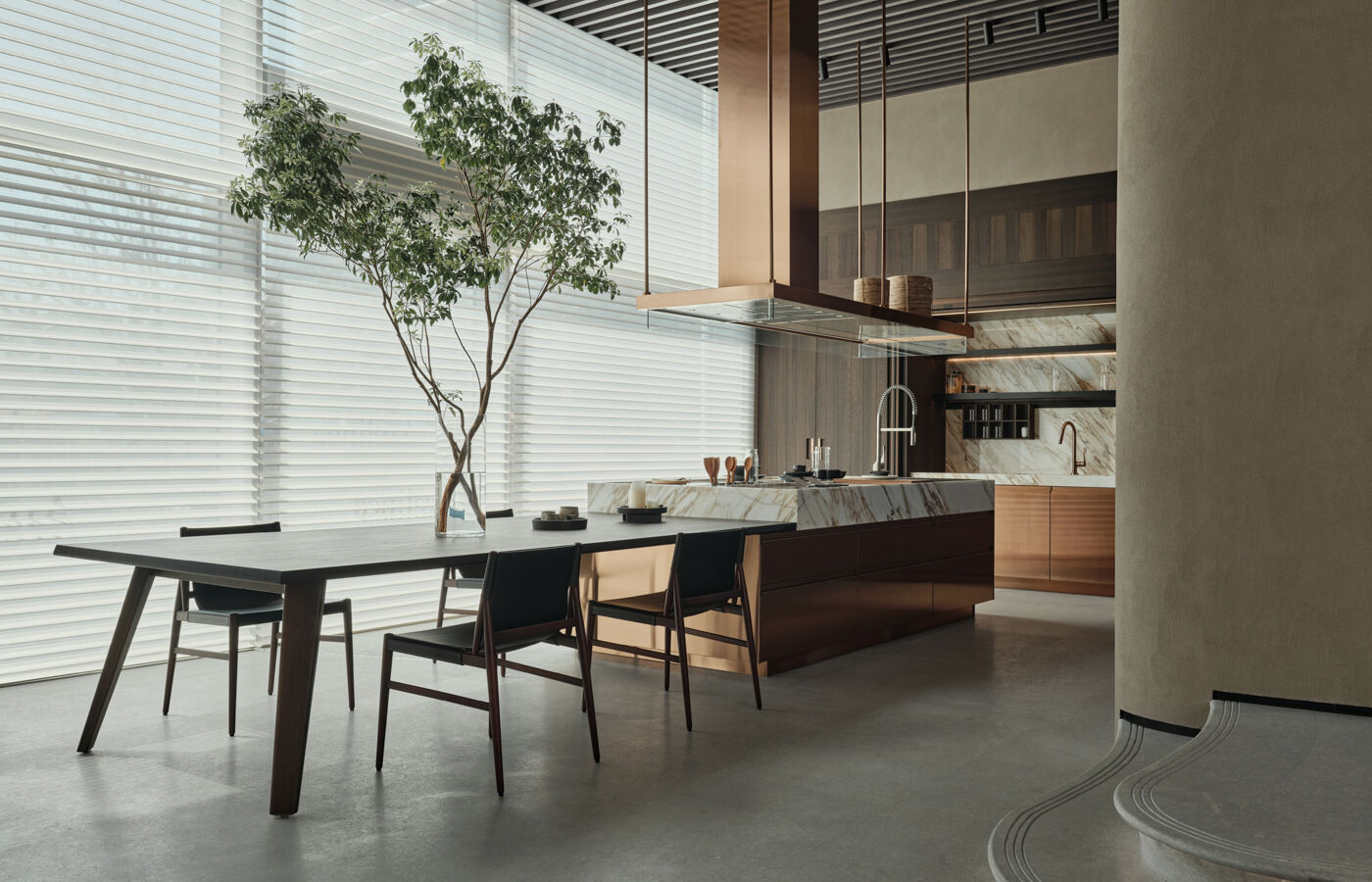 Convivium arclinea kitchen shanghai xintiadi showroom
