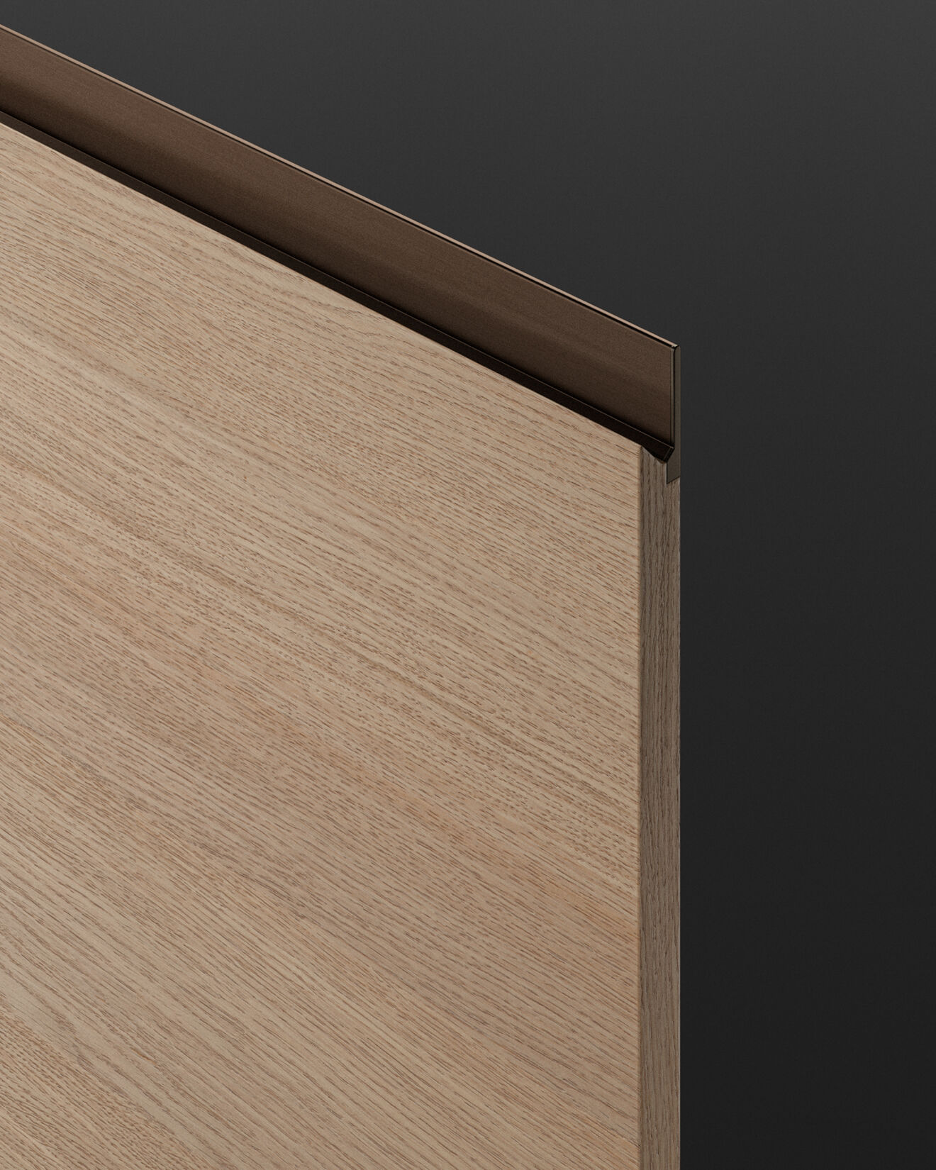 Convivium Kitchen Doors New Professional Horizontal grain wood