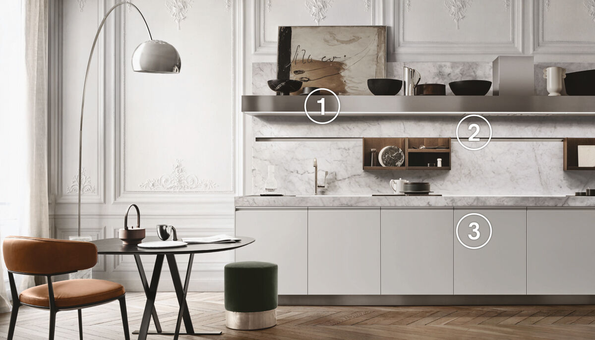 Beta Kitchen exclusive elements KITCHEN MODEL BETA 14 M