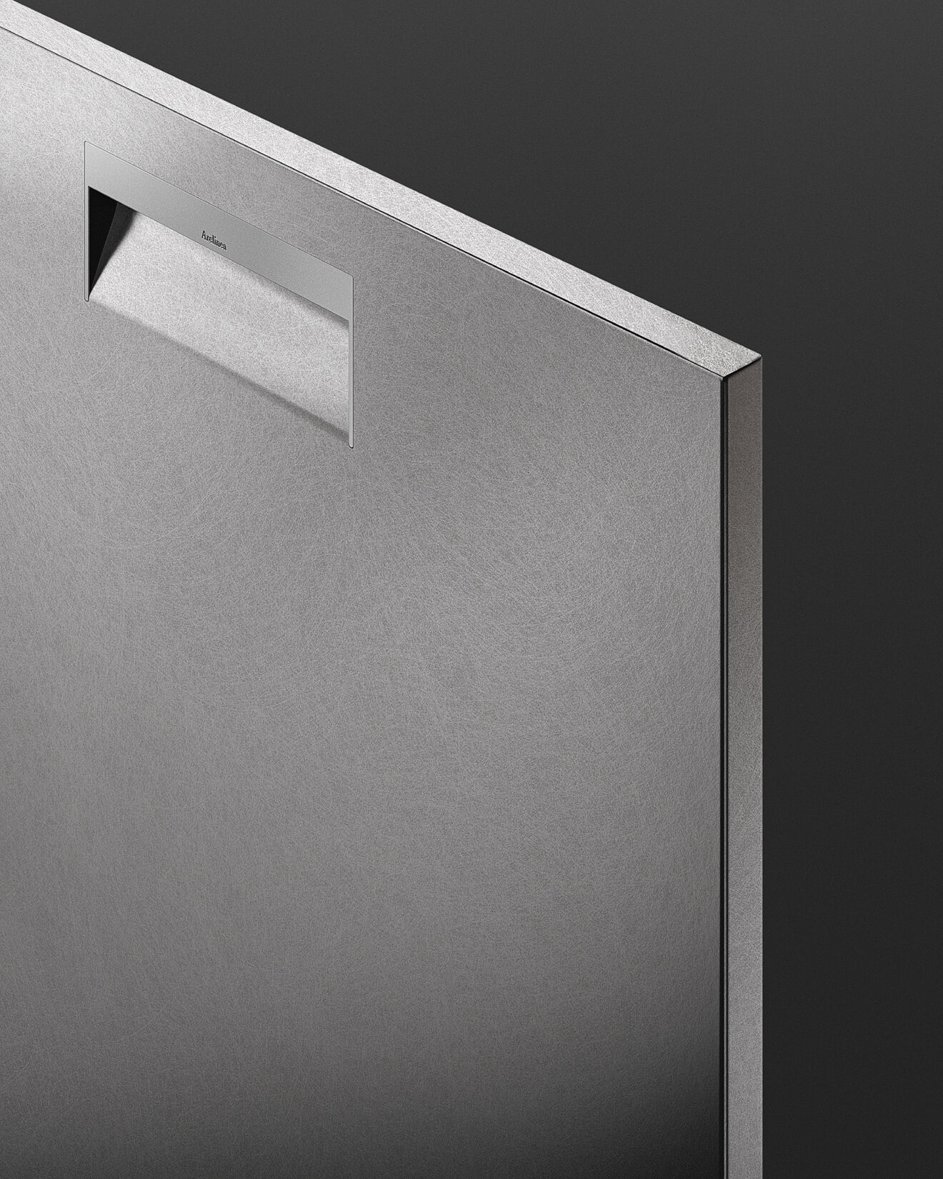 Italia Kitchen Stainless steel and PVD door