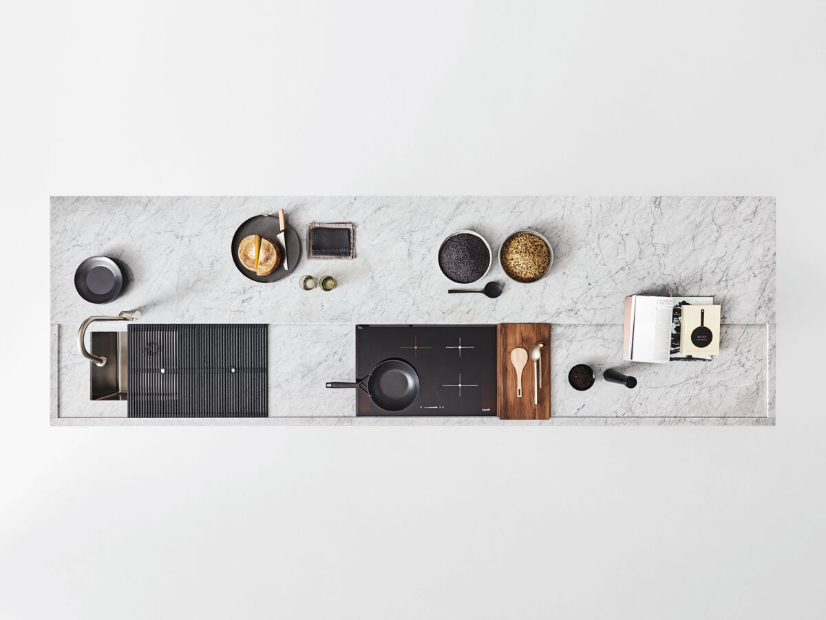 Exclusive elements worktops and tables worktops
