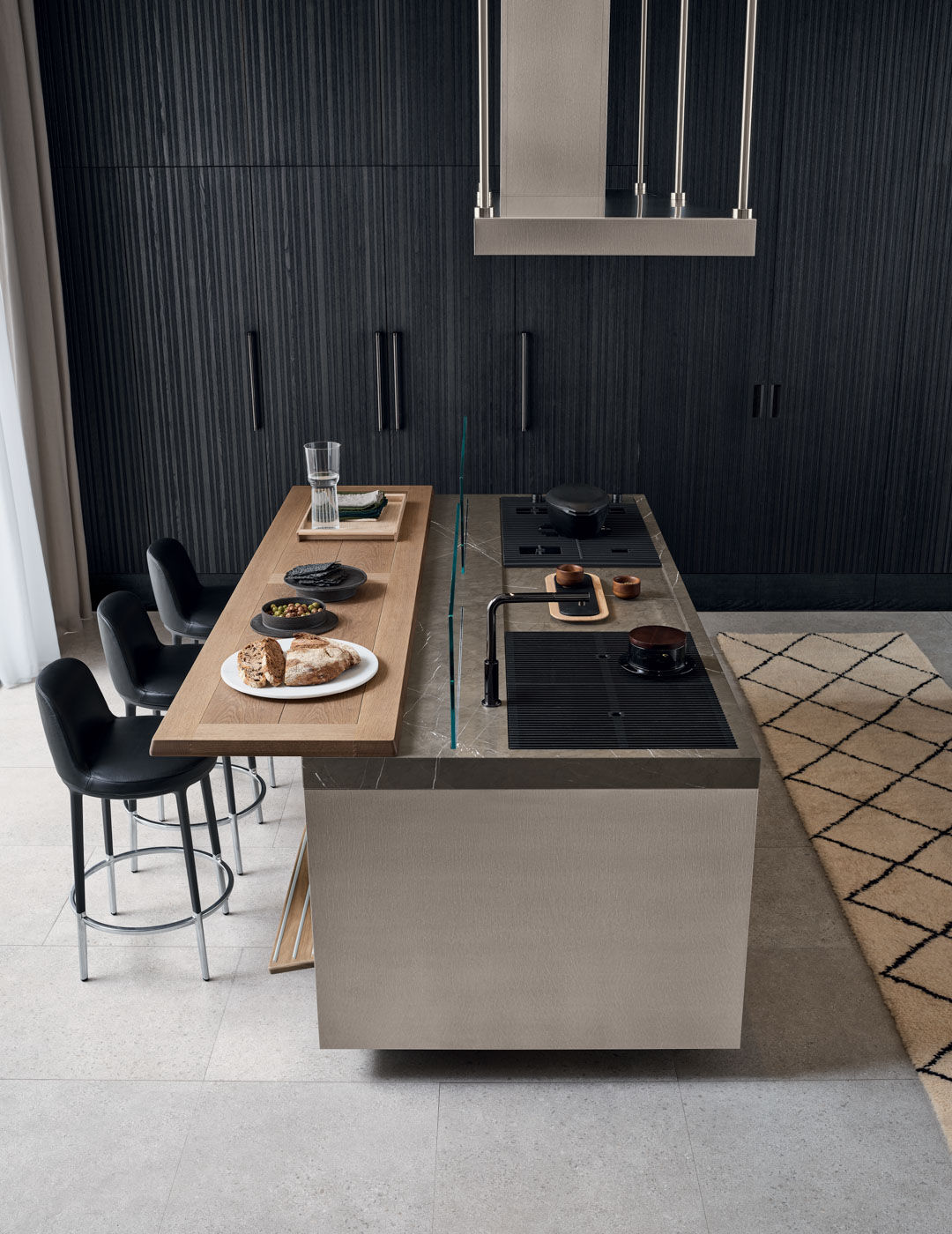 Italia Kitchen island counter
