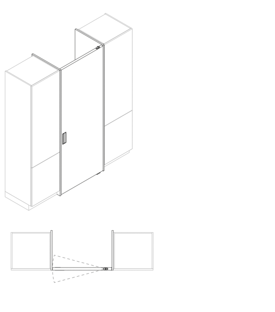 Exclusive elements division system frame system 10