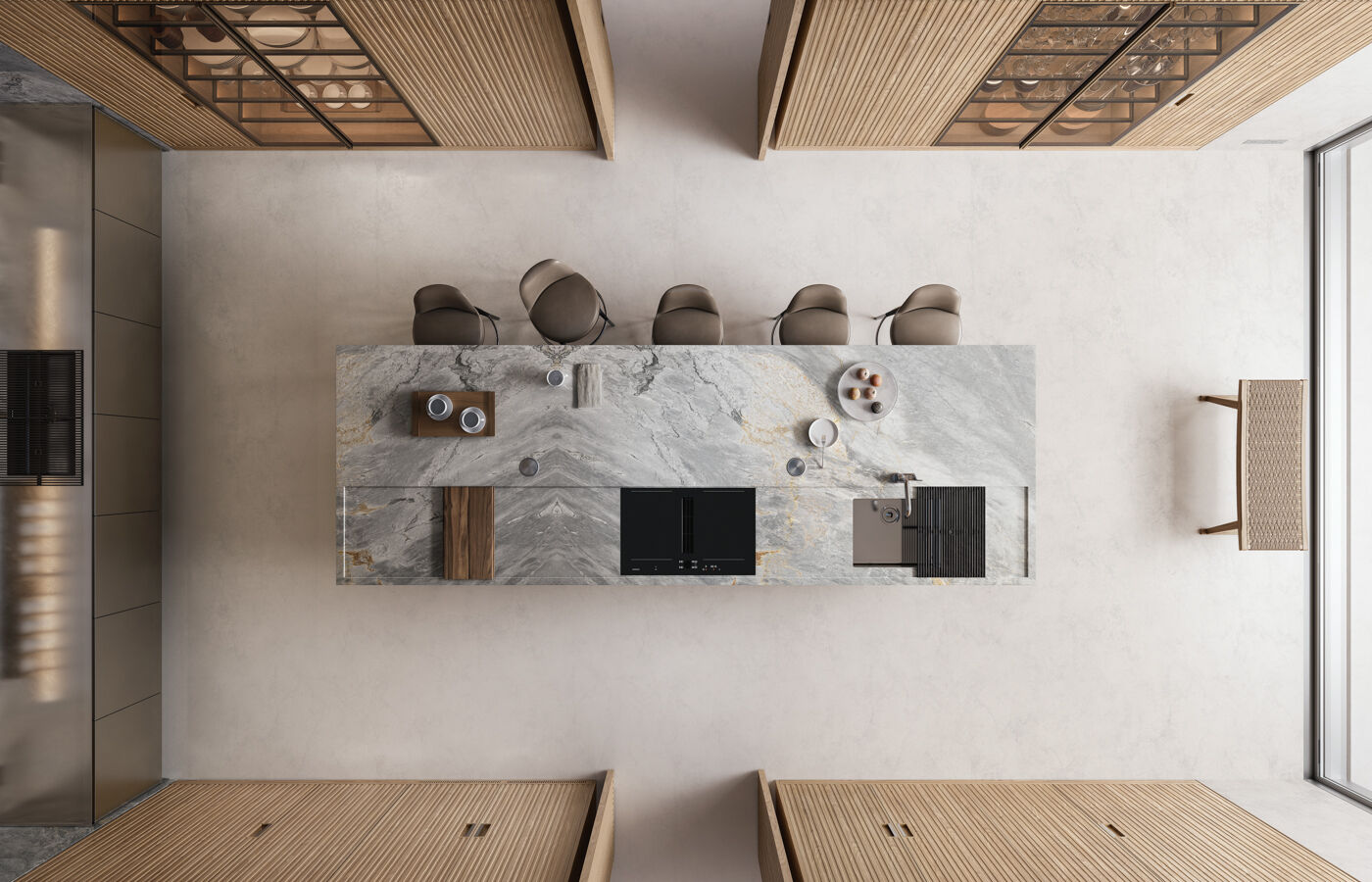 Lignum et Lapis kitchen natural oak 5